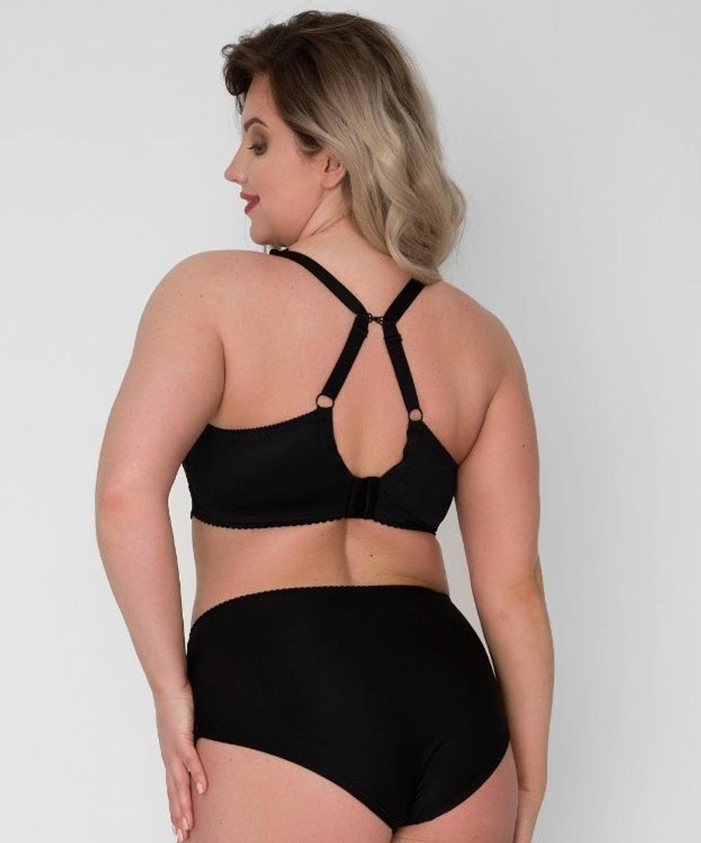 Кружевной бюстгальтер-топ с мягкими чашками (Размер: 80G) (Цвет: телесный)