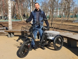 Электровелосипед Eltreco Porter Fat 500