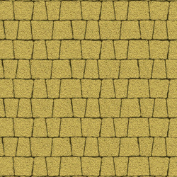 Тротуарная плитка АНТИК Б.3.А.6, комплект из 5 видов плит Гранит Желтый