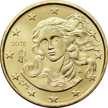 10 евроцентов 2018 Италия (10 euro cent)
