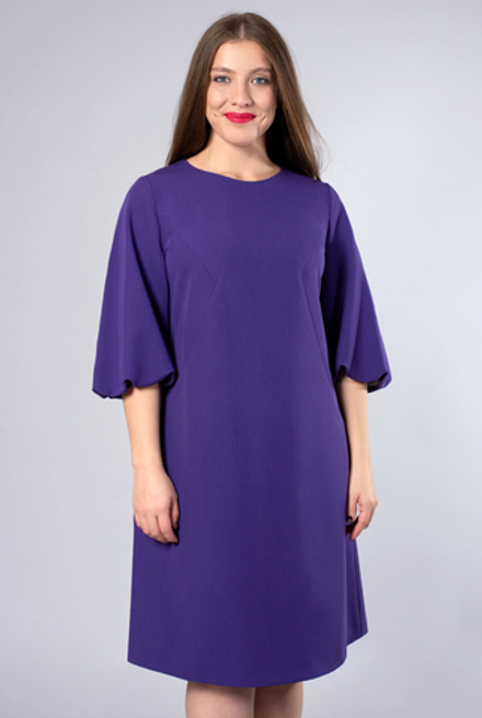 Платье женское 2776ЛП, фиолетовый #175Фб052776ЛП