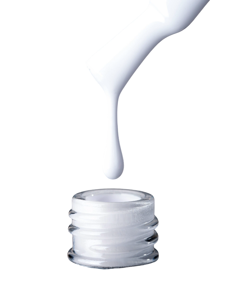 Гель лак Color ультра белый Pink House