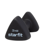 УЦЕНКА Гантель неопреновая Starfit DB-205 3 кг, черный