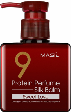Masil 9 Protein Perfume Silk Balm Sweet Love Бальзам для волос протеиновый 180 мл.