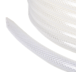 Шланг поливочный "Силикон", трехслойный армированный прозрачный, 3/4, 50м Вихрь