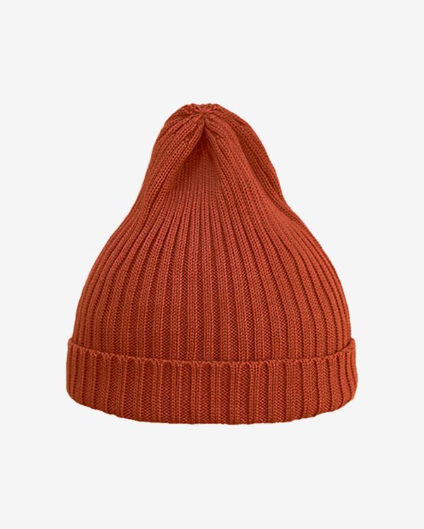 Шапка Ярко-Терракотовая - фото 1