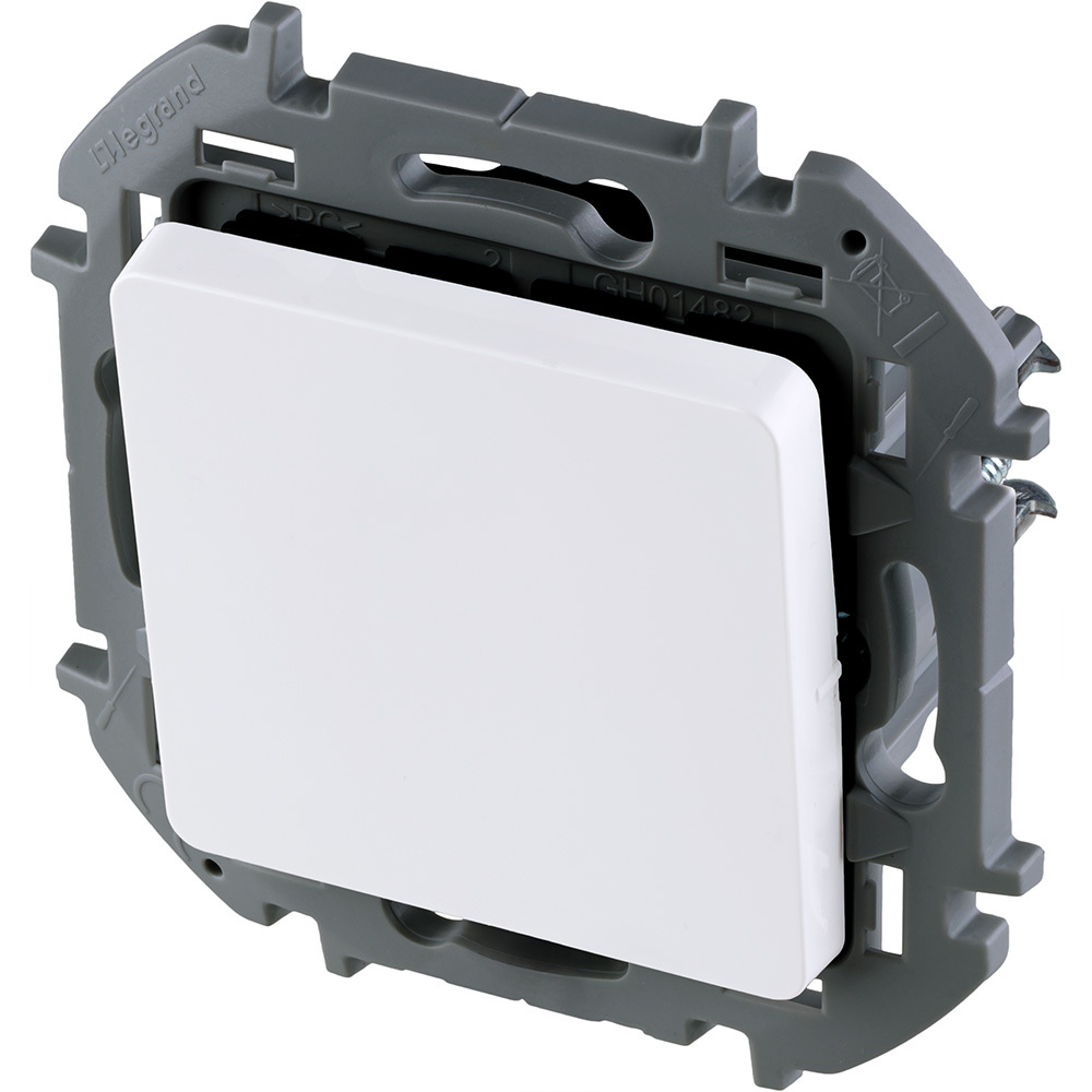 Переключатель 1-клавишный LEGRAND Inspiria 673650 белый