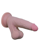 Телесный реалистичный фаллоимитатор Horney Prince - 18,5 см. (Цвет: телесный)