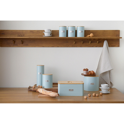 Хлебница 33х21х16см Smart Solutions Irmel голубая