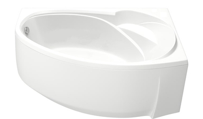 Ванна акриловая BAS Флорида правая 1600х880 с каркасом