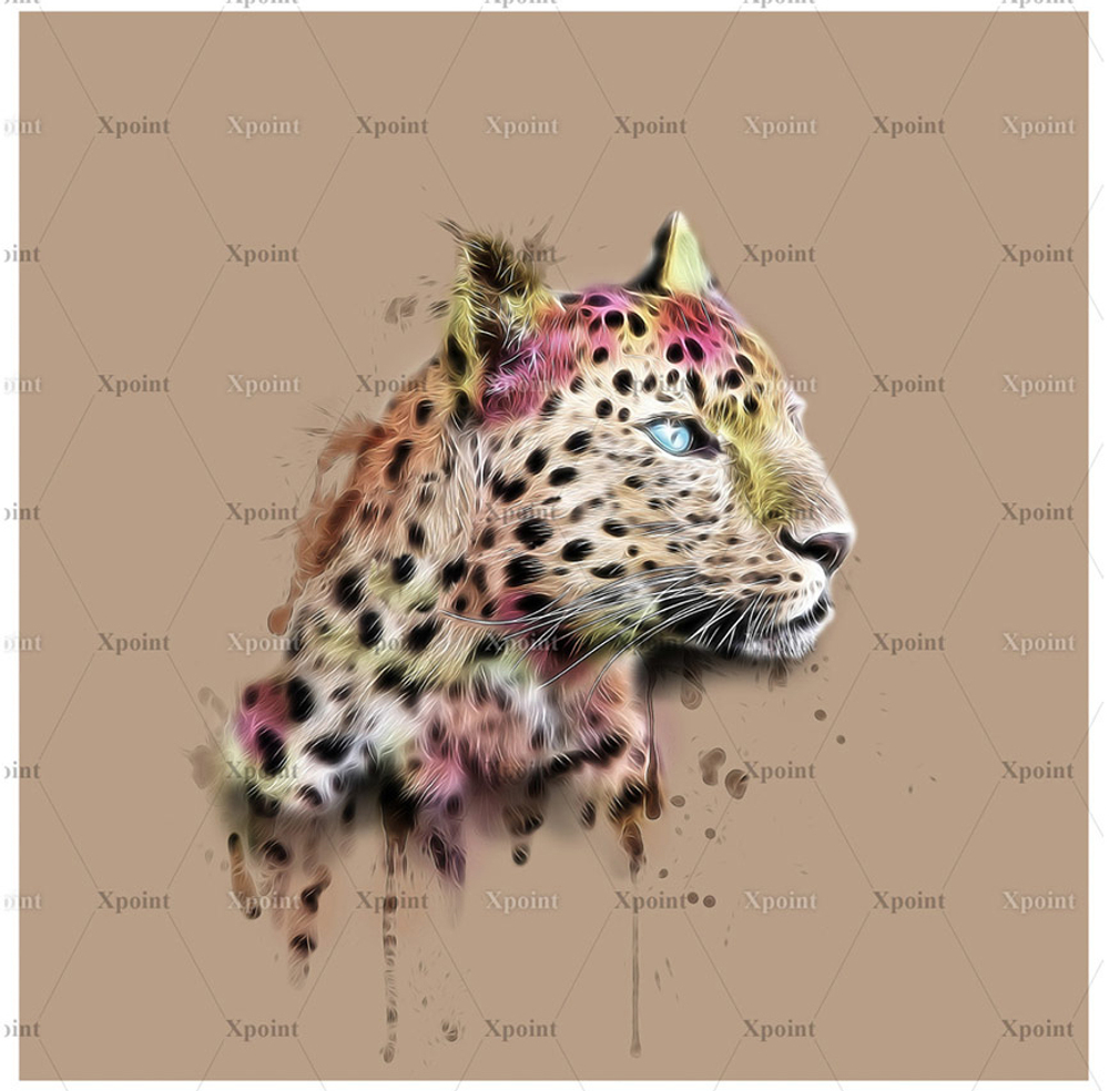 Микровелюр Xpoint (Икспоинт) 0034.01 Леопард