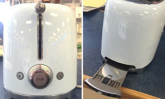 Тостер Smeg TSF02WHEU