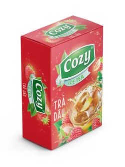 Вьетнамский холодный чай со вкусом Клубники 240 г