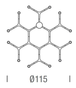 Люстра Crown Plana Minor 12