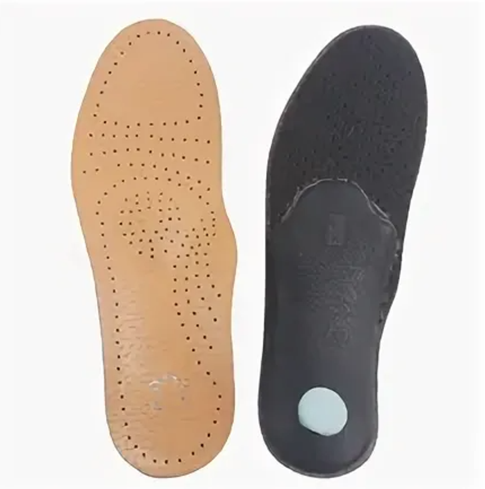 Стельки ортопедические кожаные