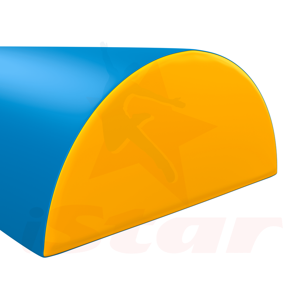 Мягкий модуль гимнастический Полуцилиндр