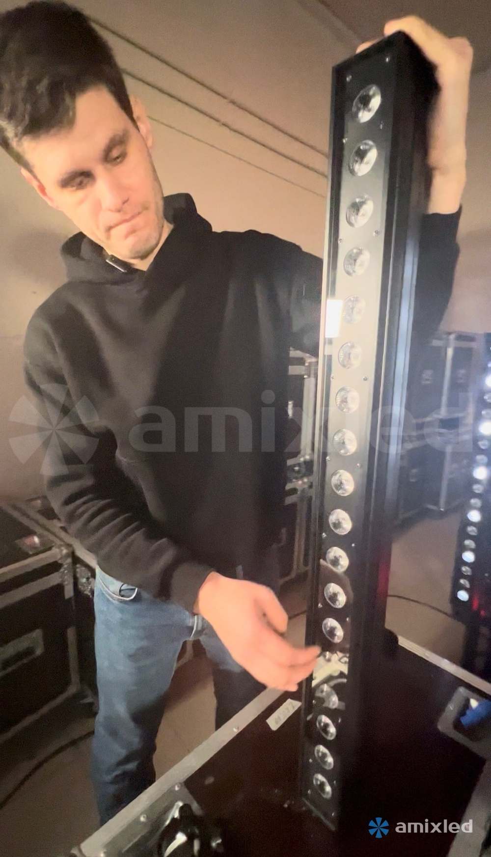 Световой прибор Amixled LED BAR 18x15 RGBWA PIXEL