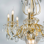 790112 Люстра SCHON 11х60W E14 ЗОЛОТО