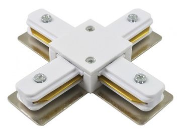 Коннектор X-образный для трекового шинопровода A110033 белый Track Accessories Arte Lamp
