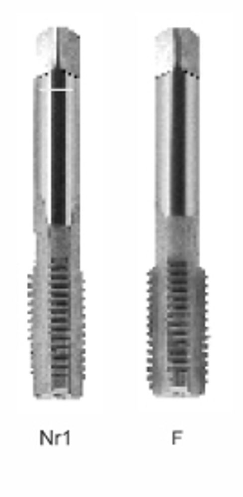 Метчик ручной компл. DIN-352/2 M12x1,25 ISO2(6H) HSS A1-220001-0124
