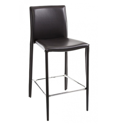 Стул полубарный в коже SG