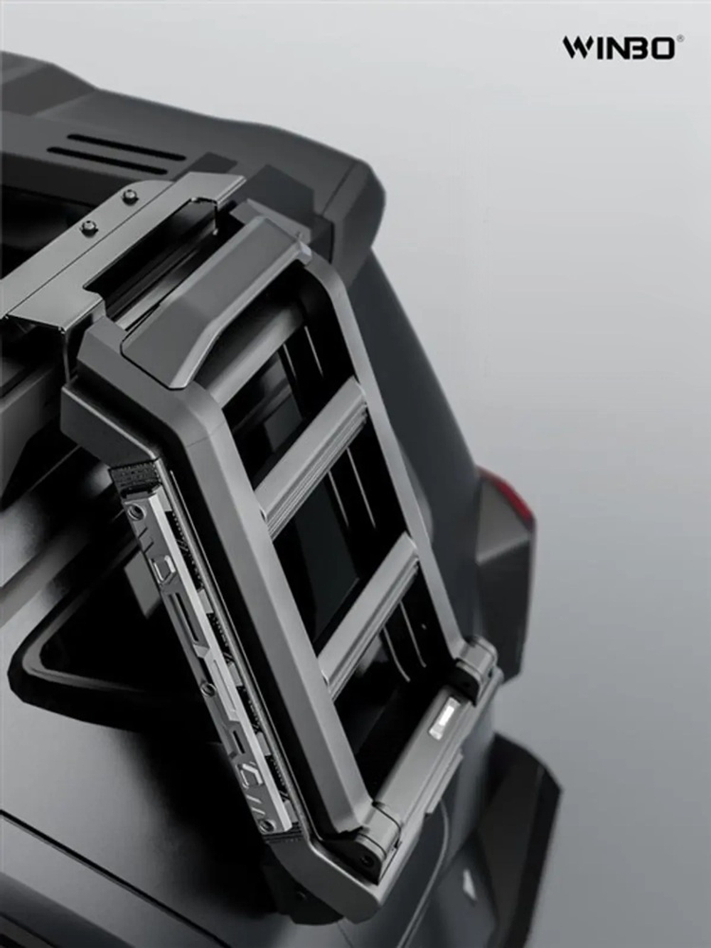 Haval H9 24+ Боковая лесенка к багажнику WINBO MECH