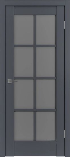 Дверь межкомнатная Emalex ER1 | Onix | Dark Cloud