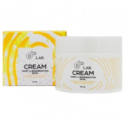 D2 LAB Cream Moist & Regeneration Snail увлажняющий регенерирующий крем с муцином улитки