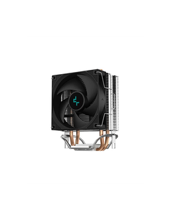 DEEPCOOL AG200 LGA1700/1200/115X/AM5/AM4 (36шт/кор, TDP 100W, PWM, Fan 92mm, 2 тепл.трубки прямого контакта) RET