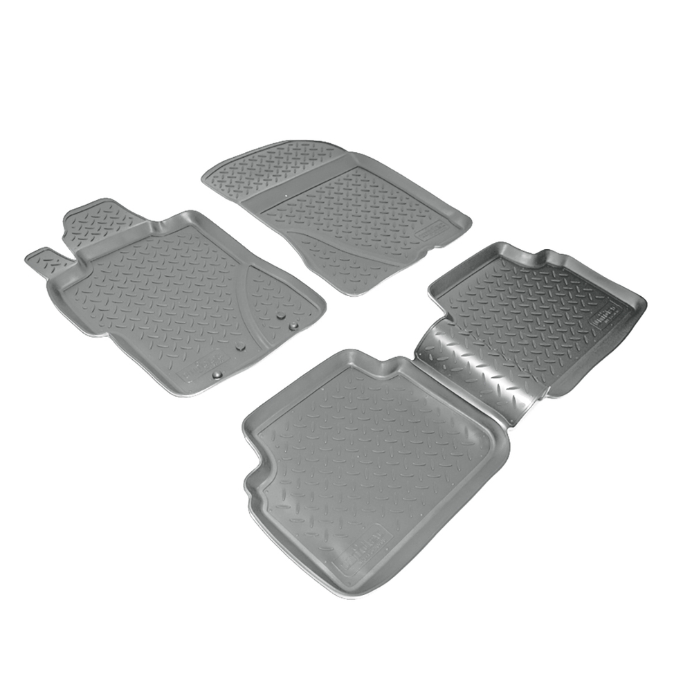 Ковры в салон Norplast/Unidec для Honda Civic VIII в кузове EU FD1 (2006-2012)Полиуретан, арт.NPL-Po-30-08-G