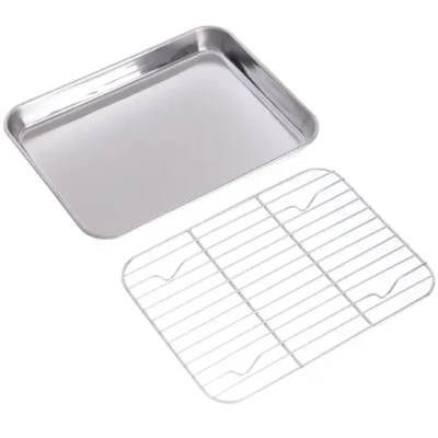 Противень с решеткой 23,5*17,5*2,5см