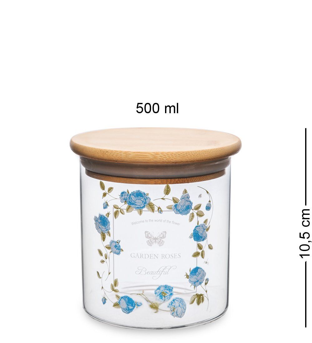 GS- 11/1 Банка для сыпучих «Розовый сад» 500мл