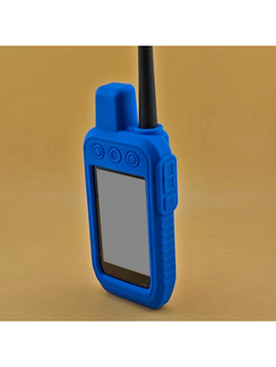 Чехол силиконовый для Garmin Alpha 200 / 300 защитный противоскользящий бампер (Синий)