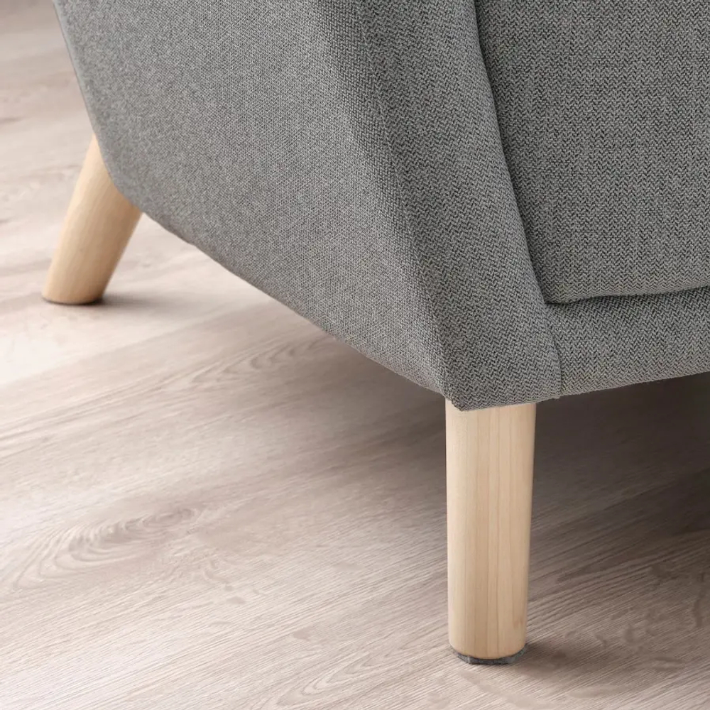 Кресло -IKEA OSKARSHAMN, 82х86х99 см, серый, ОСКАРСХАМН ИКЕА