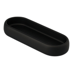 Подставка для ванных принадлежностей slim, черная, малая