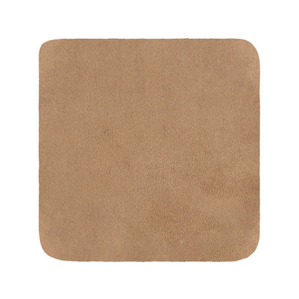 Термоаппликация "BLITZ" Термозаплатка "квадрат" кожзам, замша 12х12 см 09 замша бежевый