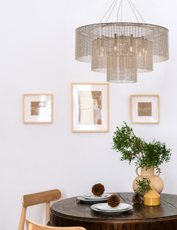 Люстра Cloyd ONASSIS C10 / Ø60 см - никель сатин (арт.11359)