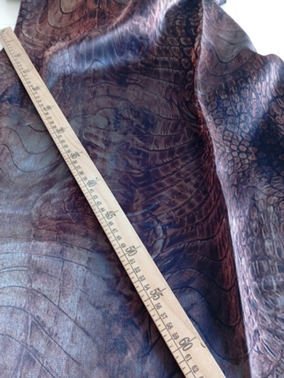 Вискоза-шелк. Рептилия