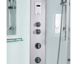 Душевая кабина WeltWasser (ВельтВассер) Werra 1204 L, с низким поддоном, с электрикой и ГМ, 120x90x217