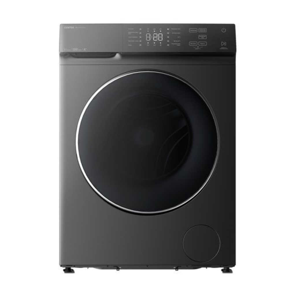 Стиральная машина Centek CT-1971 (серая) 6 кг, 1200 об, 10 программ, A++, LED-Дисплей, автоматическая балансировка белья, гипоаллергенная стирка