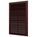 Решетка вентиляционная С сетка 138х188 пластик Brown ERA