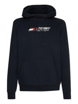 Куртка теннисная Tommy Hilfiger Essentials Hoody - desert sky