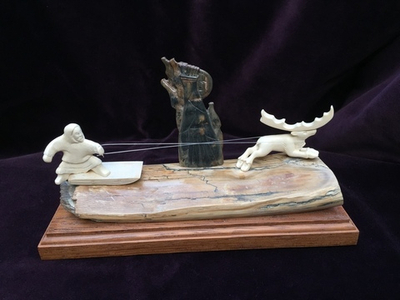 Гонка на олене