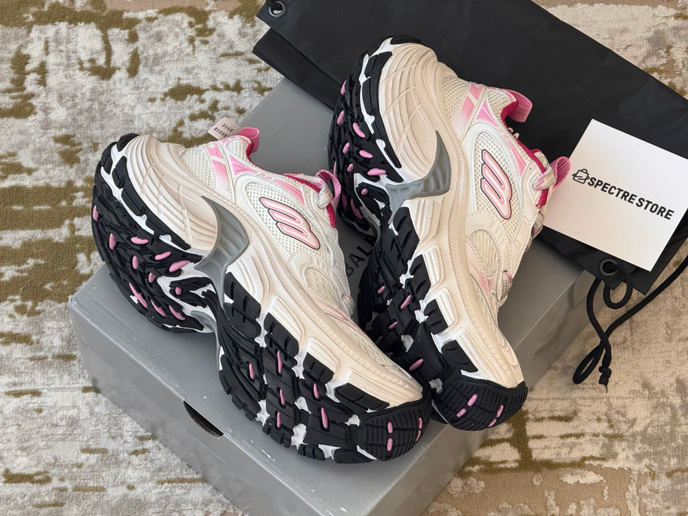 Balenciaga Wmns 6XL Sneaker White Light Pink