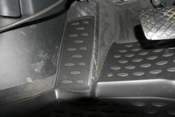 Коврики в салон для AUDI A-4 B8, 2007-2015, АКПП, 4 шт. (полиуретан) арт.NLC.04.09.210