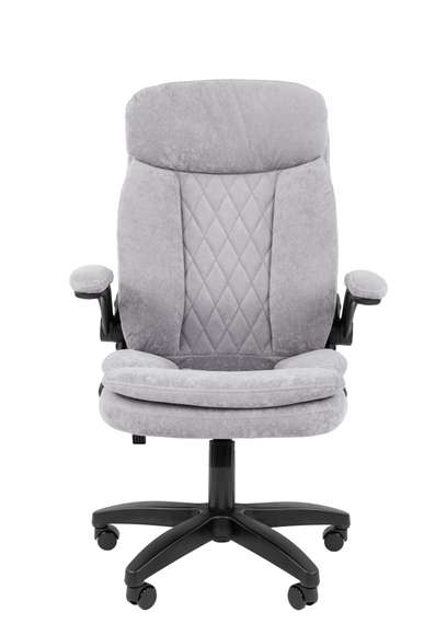 Кресло Chairman Home 533 Россия ткань S светло-серый