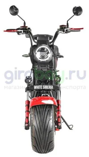 Электроскутер CityCoco WHITE SIBERIA PRO MAX 3950W (Красный) фото 7 фото №12
