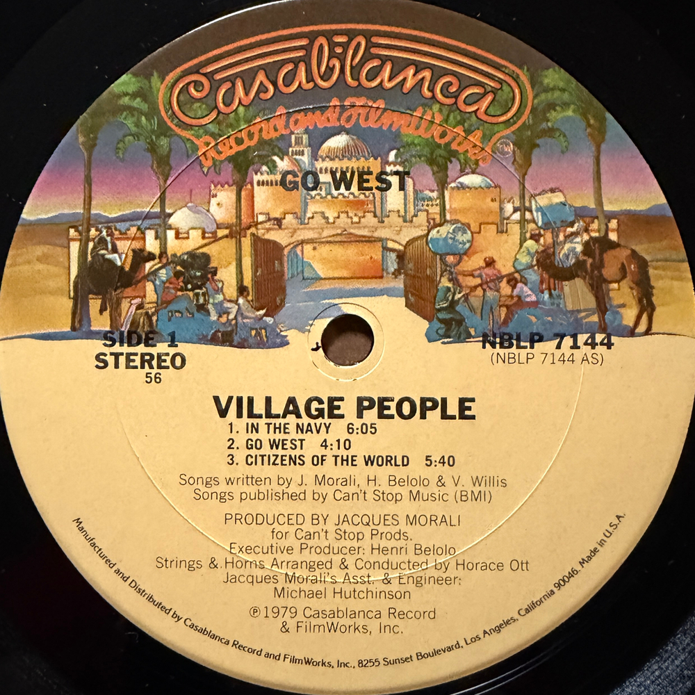 Village People – Go West (США 1979г.) Т