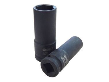 Головка ударная тонкостенная 17мм 6 гр.(80 ммL)1/2''сталь повышенной прочности 440SCM, Forsage F-4458517TH44