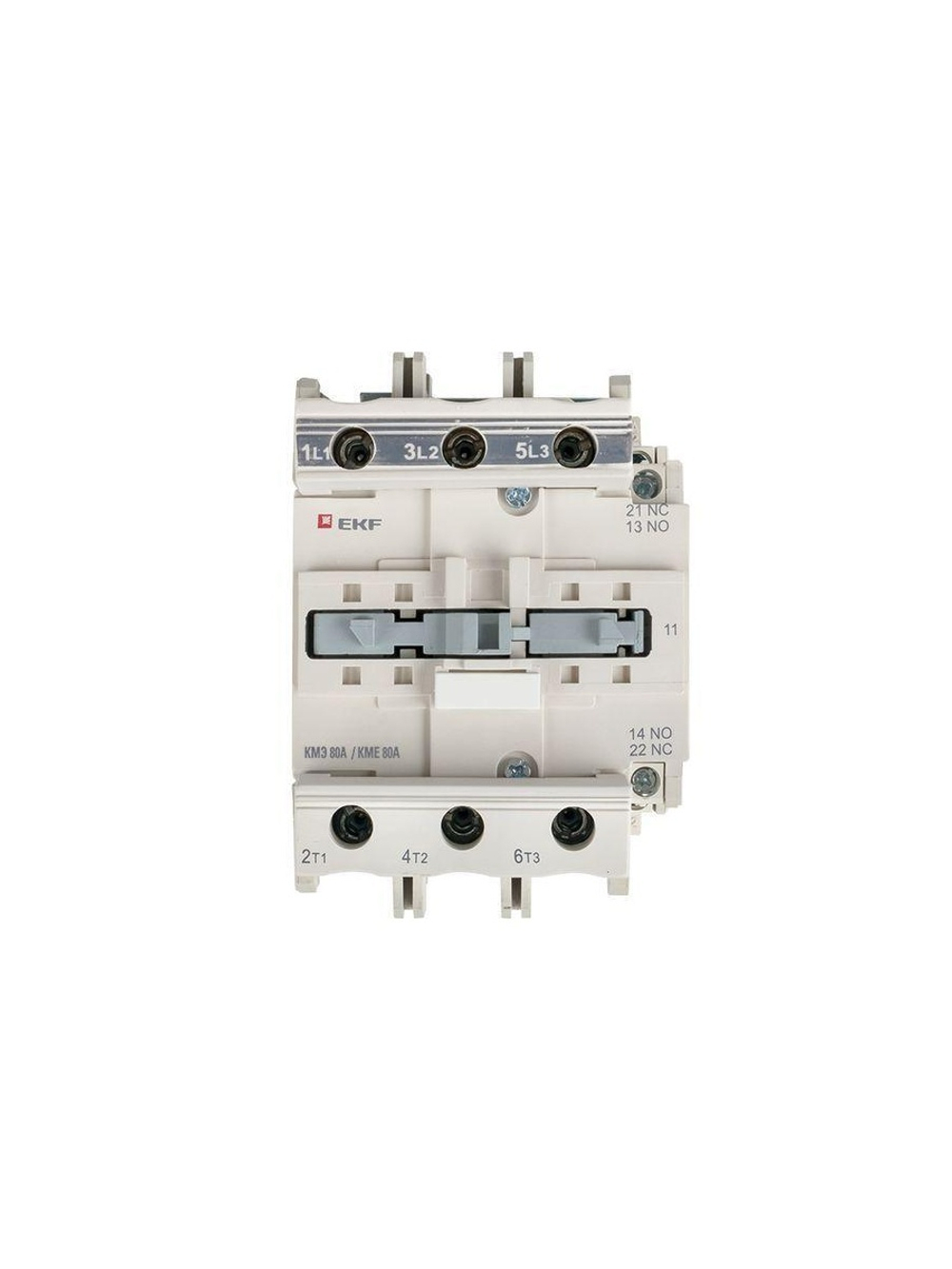 Контактор КМЭ 80А кат. 220В AC 1НО+1НЗ EKF ctr-s-80-220
